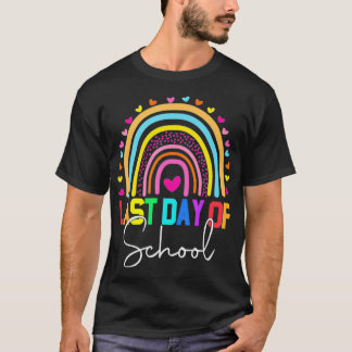 Happy Last Day of School Teacher Student Graduatio T-Shirt