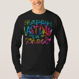 Happy Last Day Of School Teacher Student Hello Sum T-Shirt