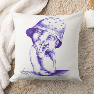 happy laughter 2 cushion