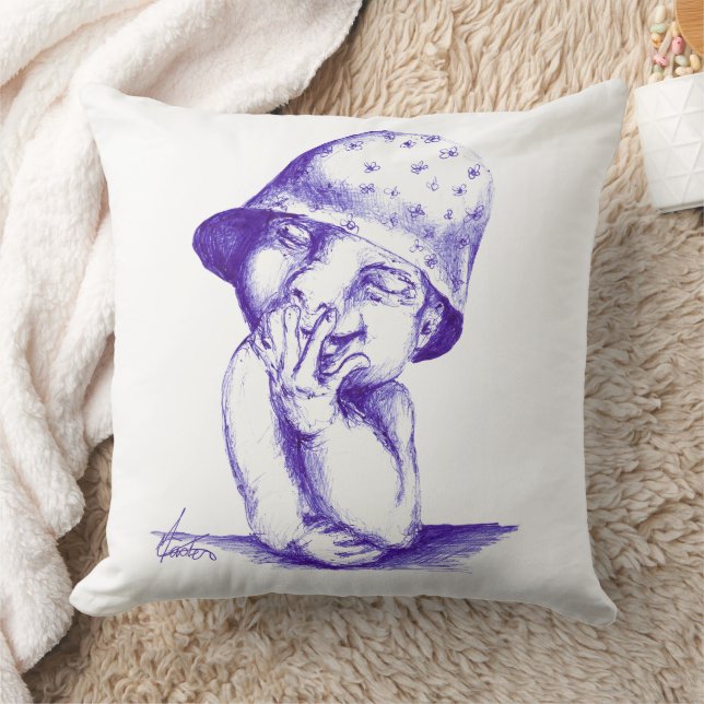 happy laughter 2 cushion (Blanket)