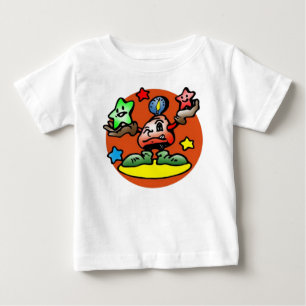 Happy Libra Scales with Stars Baby T-Shirt