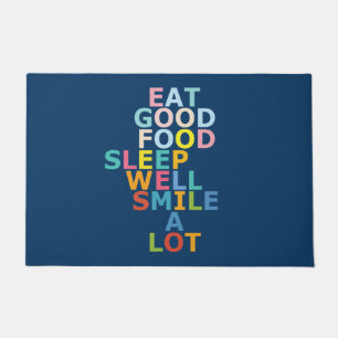 Happy life doormat
