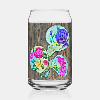 Happy Lilys Can Glass