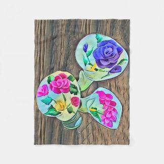 Happy Lilys Fleece Blanket