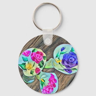 Happy Lilys Key Ring