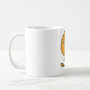 Happy lion coffee mug