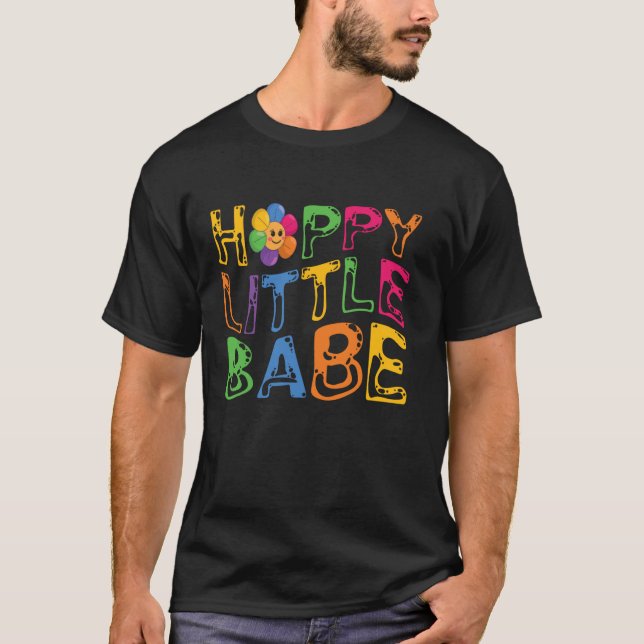 Happy Little Babe Autism Expression T-Shirt (Front)