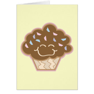 happy little chocolate cupcake