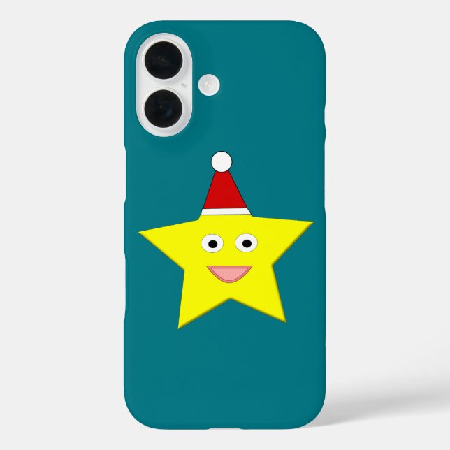 Happy Little Christmas Star Case-Mate iPhone Case (Back)