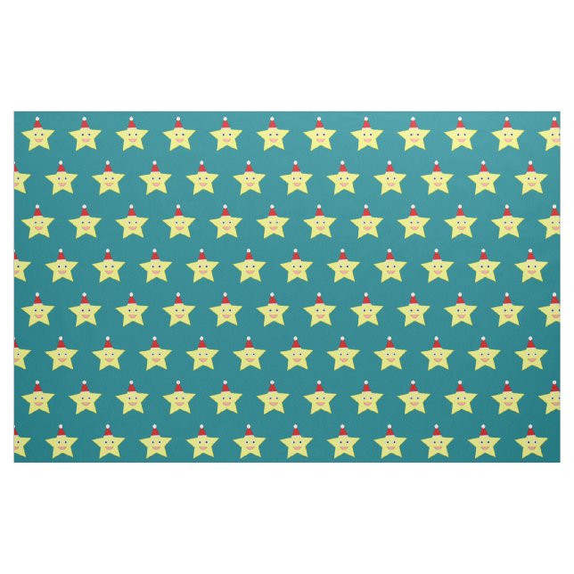 Happy Little Christmas Star Craft Fabric (Yard)