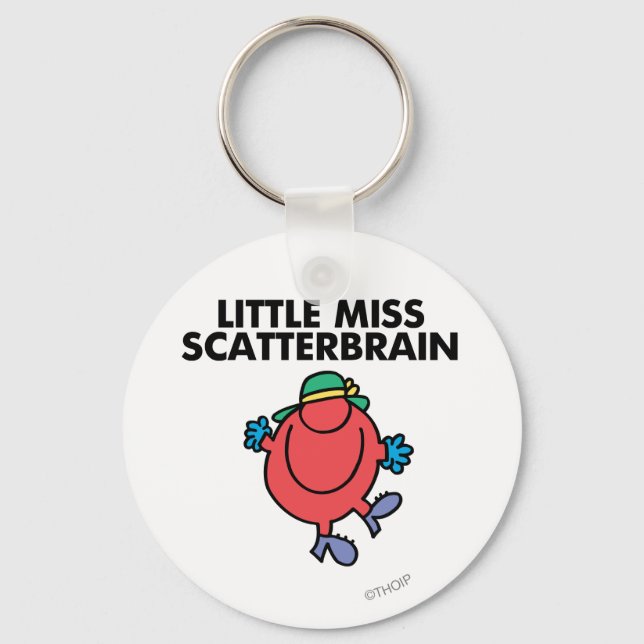 Happy Little Miss Scatterbrain Key Ring (Front)