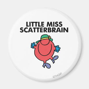 Happy Little Miss Scatterbrain Magnet