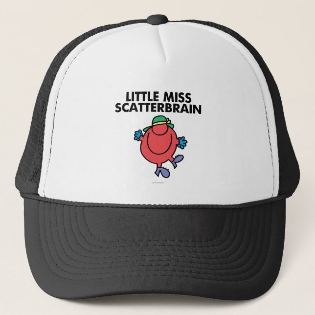 Happy Little Miss Scatterbrain Trucker Hat (Front)