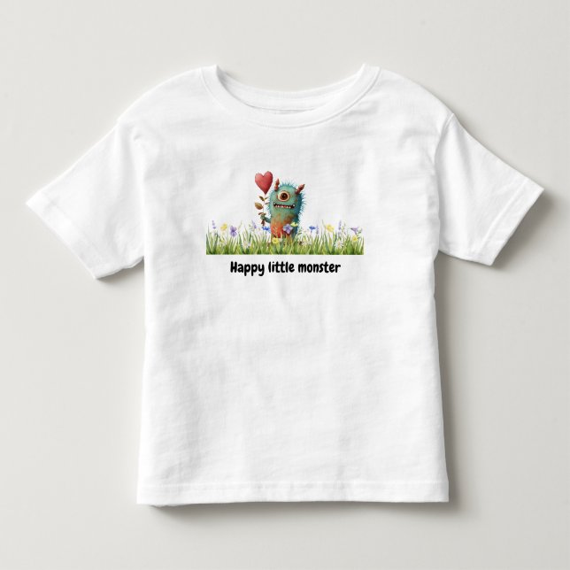 Happy Little Monster T shirt (Front)