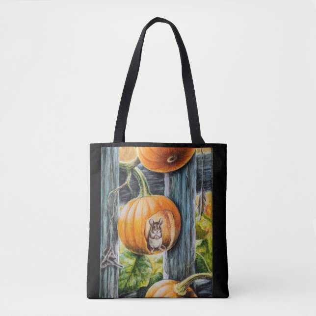 Happy Little mouse Tote Bag (Front)