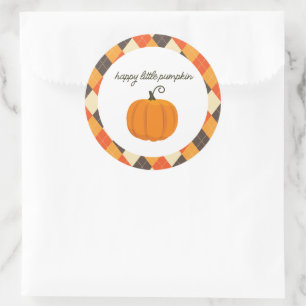 Happy Little Pumpkin Stickers