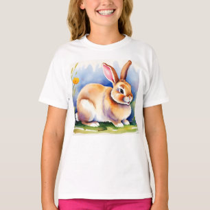 Happy little rabbit 2, Easter T-Shirt