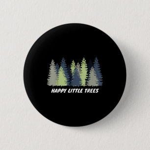 Happy Little Tree Earth Day Men Boy Kids Gift 6 Cm Round Badge