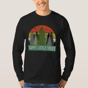 Happy Little Trees Evergreen Forest  For Men Women T-Shirt