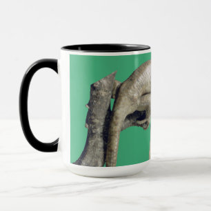 Happy Lizard He Enjoys Life Custom Reptile Mug