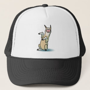 Happy Llama Trucker Hat