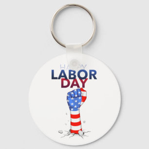 Happy Lobar day  Key Ring