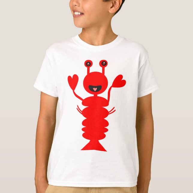Happy Lobster T-Shirt (Front)