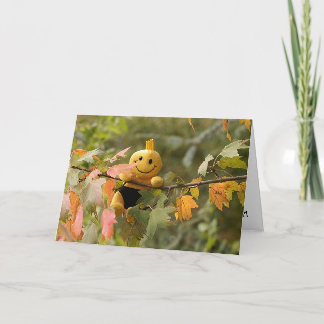 Happy loves Fall Card (Front)