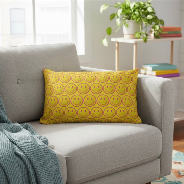 Happy Lumbar Cushion (Creator Uploaded)