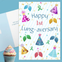 Happy Lung-aversary Custom