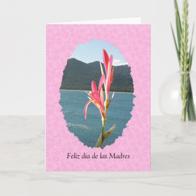 Happy Madres General Day Card (Front)