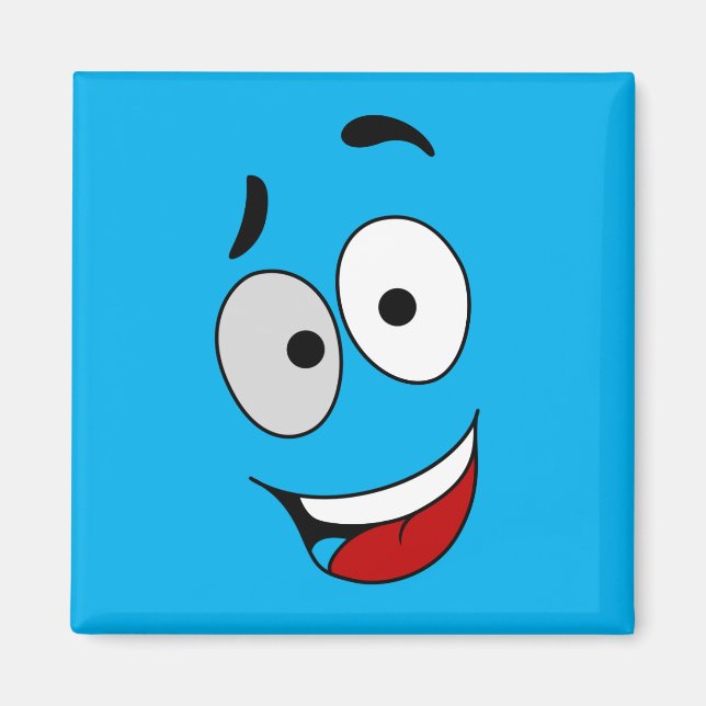 Happy magnets - Kook Art - Keep smiling and happy. (Front)