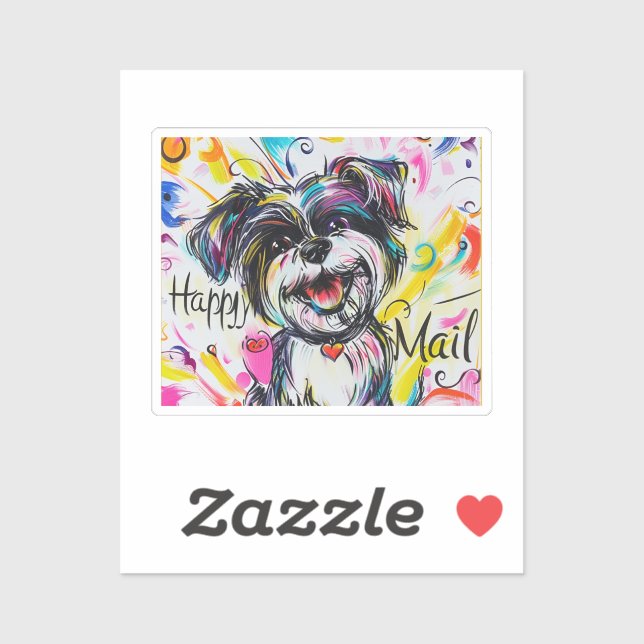 Happy Mail Dog (Sheet)