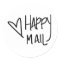Happy mail sticker