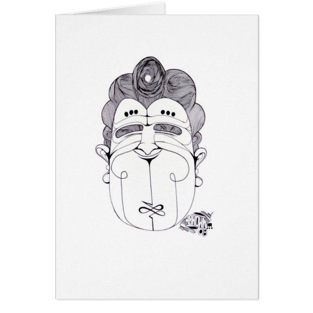 "happy man" stoked card (Front)