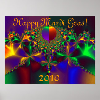 Happy Mardi Gras! 2010 Poster