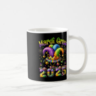 Happy Mardi Gras Carnival 2025 Mardi Gras Jester O Coffee Mug