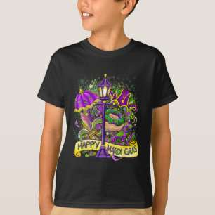 Happy Mardi Gras Carnival Matching Party Gift Kids T-Shirt