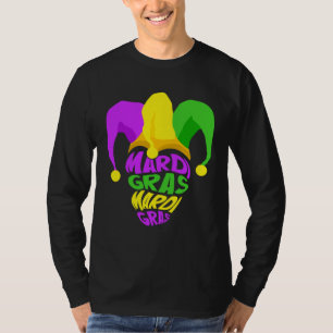 Happy Mardi Gras Day Party Hat Women T-Shirt