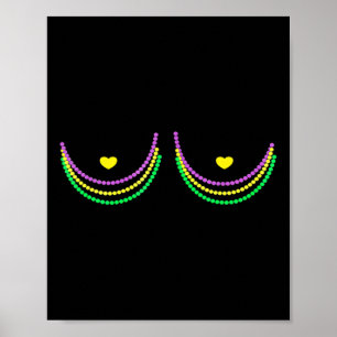 Happy Mardi Gras Funny Mardi  Poster
