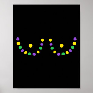 Happy Mardi Gras Funny  Poster