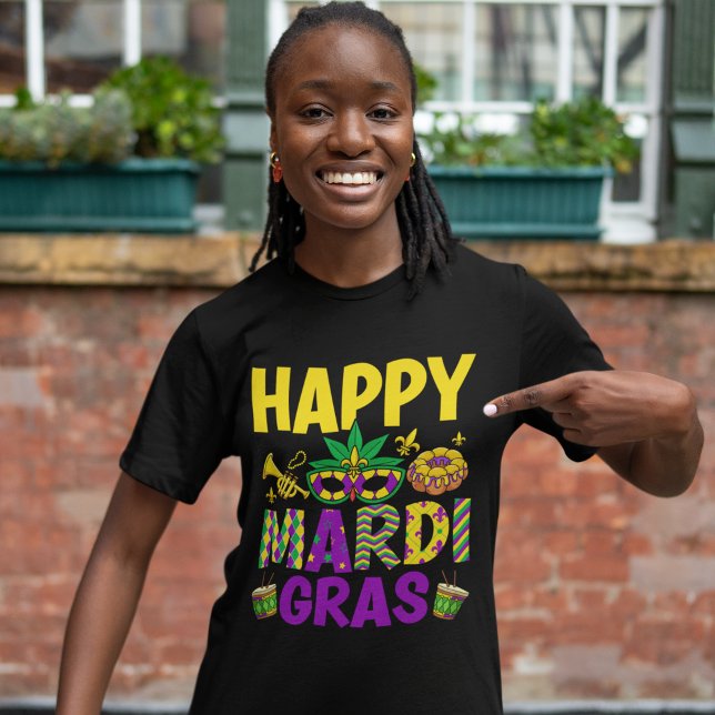 Happy Mardi Gras – Perfect for the Ultimate Carniv T-Shirt (Creator Uploaded)