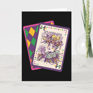 Happy Mardi Gras Tarot Card Louisiana Mardi Gras Q
