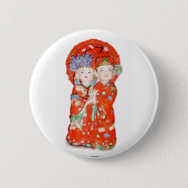 Happy Married Couple Button (Front)