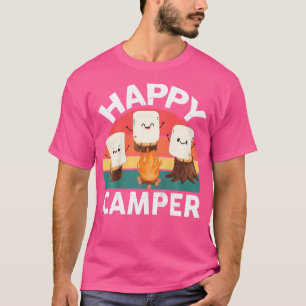 Happy Marshmallow Camper-Shirt Kids Toddler Boy Cu T-Shirt