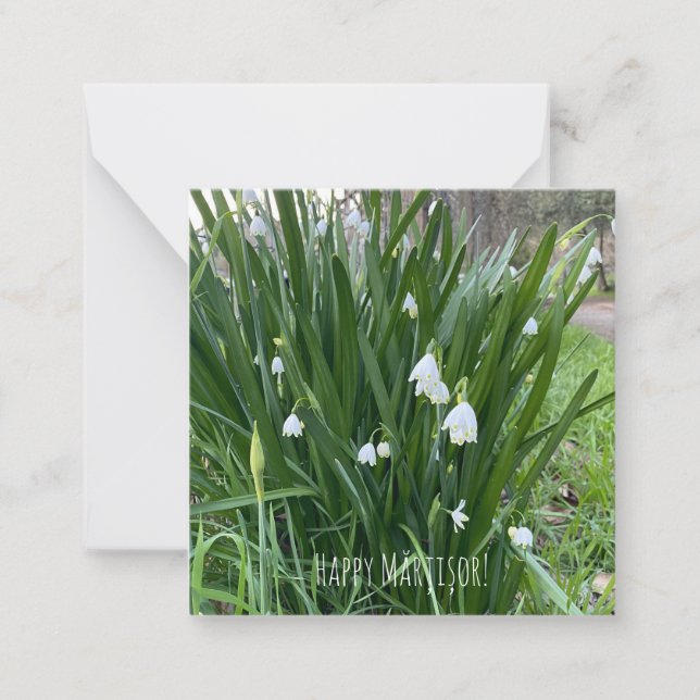 Happy Mărțișor! Card (Front)