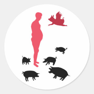 Happy Meal Vegeterian Sticker The Farm