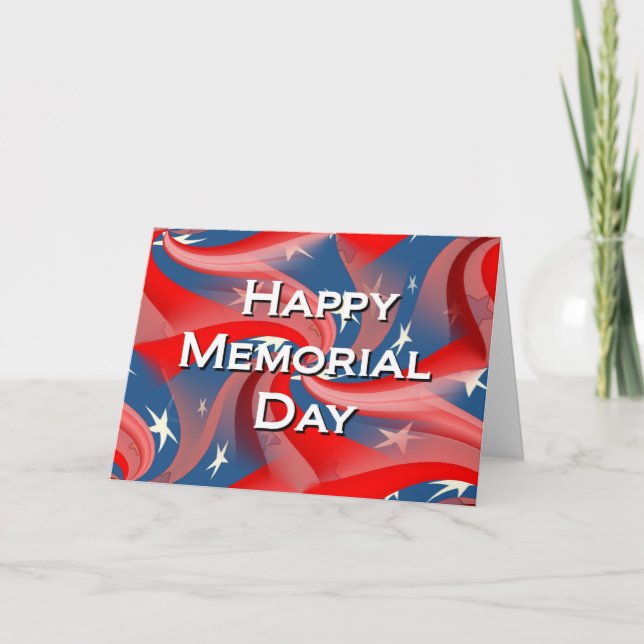 Happy Memorial Day Card (Front)