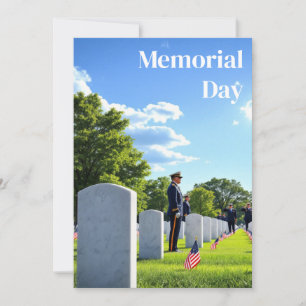 Happy Memorial Day  Invitation