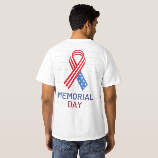 HAPPY MEMORIAL DAY T SHIRT (Back Full)